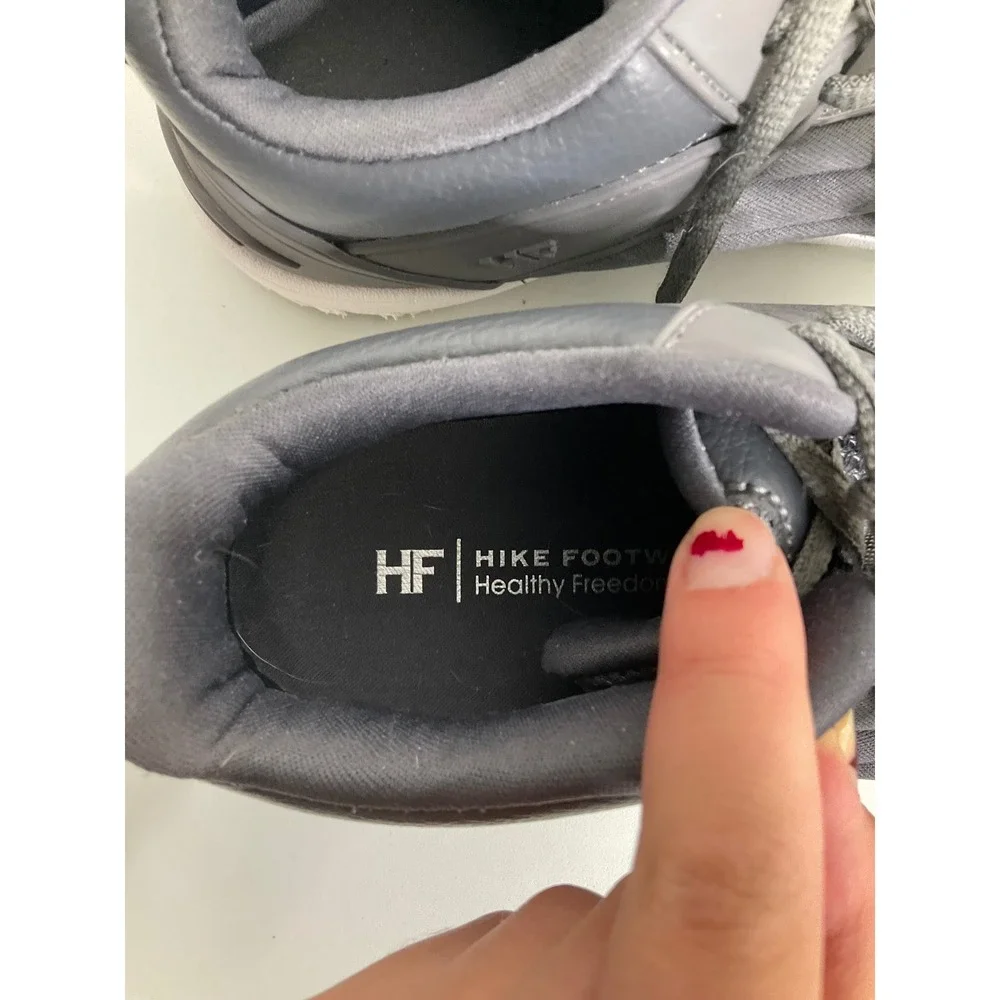 Hike Footwear Lorana Series II‎ Barefoot Sneakers Gray Minimalist Shoes 7/7.5